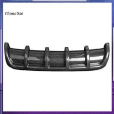 PU Carro Universal ABS Chassi Barbatana De Tubarão Dobra Inserção Spoiler Traseiro Difusor De Para-Choque