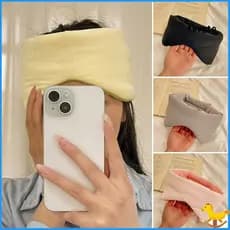 【TS】Máscara De Olho Ajustável Dormir Luz Bloqueio Venda Sombra Para Viagens Relaxamento Macio Respirável Relaxante So