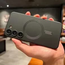 Capa Magnética Fosca De Luxo Para Samsung Galaxy S24 S22 S21 S23 Ultra Plus Fe Acessórios De Macia