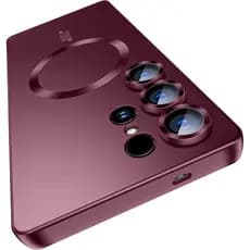 Para S25 Ultra Caso Samsung Galaxy S25 S24 S23 S22 S21 S20 Plus Fe Capa Magnética Funda S24fe S25ultra Casos