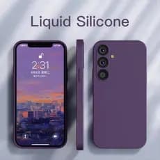 Para Samsung A55 A35 A54 5G Caso De Silicone Líquido Casos De Telefone Galaxy A35 A55 A54 A15 A 55 4G 5G Volta Capa Maci