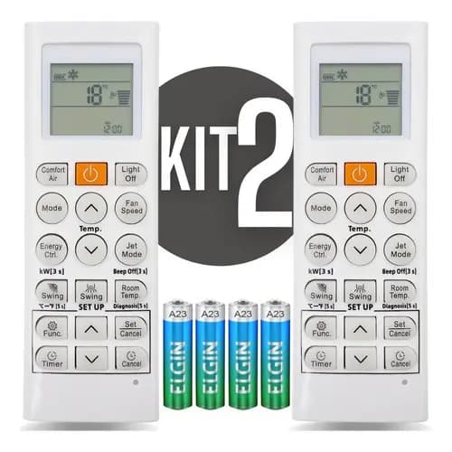 Controle Remoto Para Ar Condicionado LG Inverter Split Dual