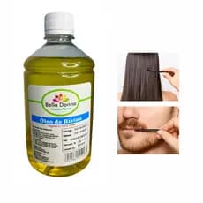 Óleo Rícino Puro C/ Laudo De Análise Cresc.de Cabelo 500ml Bella Donna