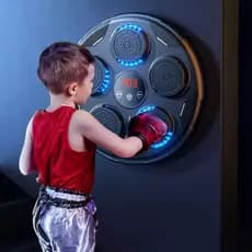 Máquina de Boxe ONE – Bluetooth, LED e Velocidade Ajustável