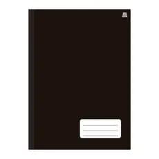 Caderno Brochurão Preto Capa Dura 1 matéria 96fls