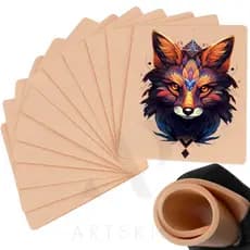 Pele Artificial Silicone Tattoo 14x13 para treino Tatuagem