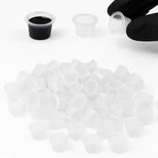 Batoque Para Tinta de Tatuagem tattoo Tamanho M Profissional Copinhos Tatuador Sem Base Transparente