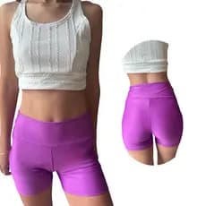 Shorts Academia Feminino treino corrida conforto