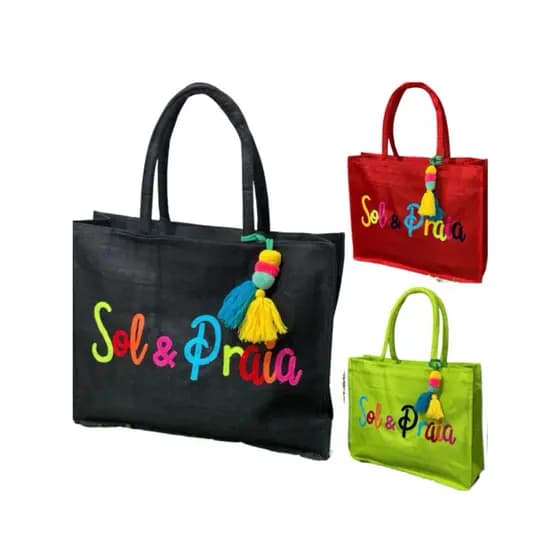 Bolsa de Praia Grande Impermeável – Colorida, Prática e Elegante