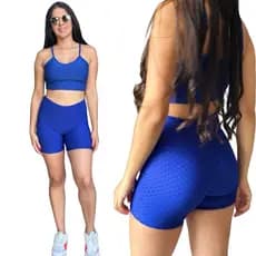 Conjunto Fitness Combo – Top e Short para Treino e Dia a Dia