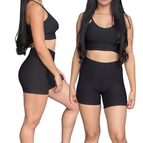 Conjunto Fitness  – Shorts e Top treino academia