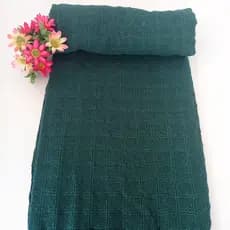 Manta para sofa Verde Militar, Artesanato Tear Mineiro Xale de sofa, decoração cama.