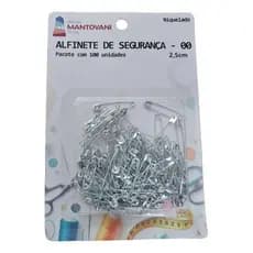 Alfinete De Segurança Pacote Com 100 Unidade Tamanho 2,5cm