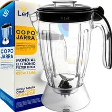 Copo P/liquidificador Eletronic Filter Premium Inox 850w L66