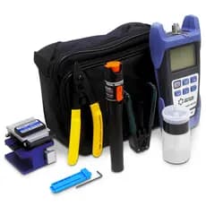 Kit Fibra Óptica Clivador alta precisão Caneta Laser Localiziador De Falhas Power Meter