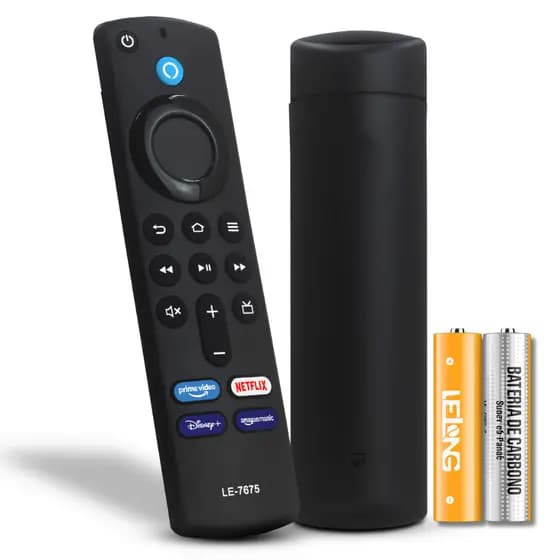 Controle Remoto Para Fire Stick 4k Lite Hd com Comando De Voz