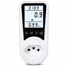 Medidor de Consumo de Energia Digital Monitore e Reduza sua Conta de Luz Medidor de KWh Wattímetro Bivolt