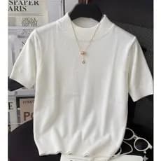 Blusa Feminina Blusinha Fresquinha Casual Com Manga Curta Moda Tendência Elegante Moda Verão