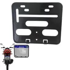 Suporte Protetor Moldura Placa Moto Padrão Mercosul