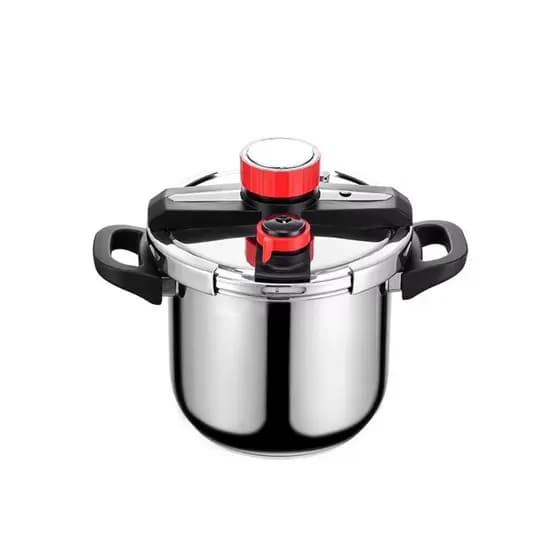 Panela de Pressão Inox 304 Profissional Fundo Triplo Indução 60/100Kpa