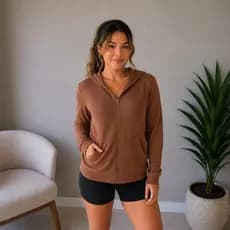 Blusa de Frio Casaquinho Casaco Jaqueta Dry Fit Poliamida Treino Academia Ziper