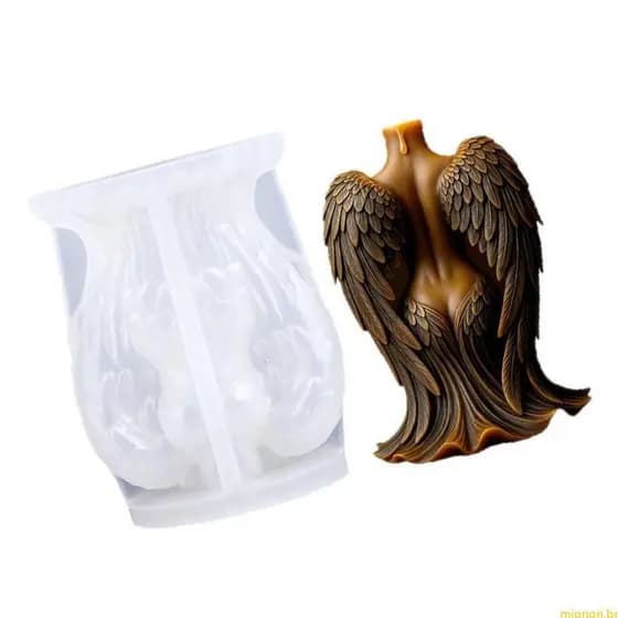 Moldes Silicone Para Escultura Osso Asa Média Fazer Casa Festival