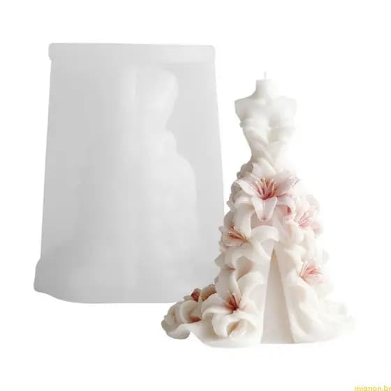 Moldes Silicone Para Vestido Casamento Grau Fazer