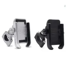 Suporte Telefone Para Motocicleta Metal Clipe Antiderrapante Liga Alumínio