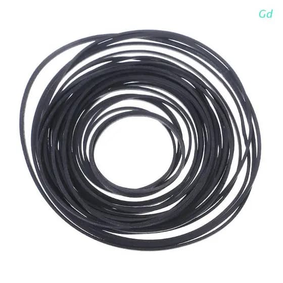 30Pcs Mix Cassette Tape Belt Assorted Common Belt for Recorders CD-ROM Video