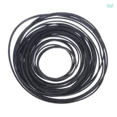 30Pcs Mix Cassette Tape Belt Assorted Common Belt for Recorders CD-ROM Video