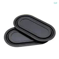 Gd 2pcs Placa Borracha Para Alto-Falante/Baixo/Placas Passivos Do Radiador 2040-6090