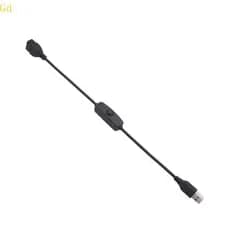 Extensão USB Gd Interruptores Para Fêmea Alimentação Suporte