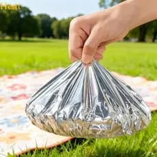 Isoladas Folha Alumínio Térmica Para Isolamento Grau Reutilizável Cobre Bordas Elásticas Tigelas