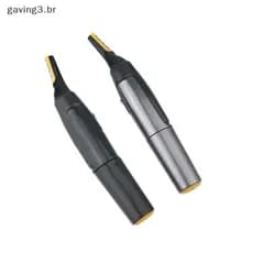 [GAVBR] Aparador De Precisão Ultrafino Elétrico De Pêlos De Nariz Ouvido Portátil Para Homens Cabelo Barbeador À Prova D
