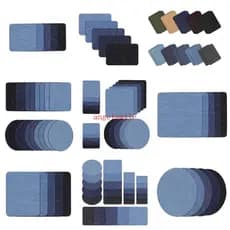 Ferro Faça-Você-Mesmo Adesivos Para Calças Roupa Jaquetas Jeans