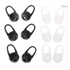 Chos 6 Peças Conjunto Macio Intra-Auricular Silicone Fone Substituição Pontas