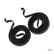 Cabeça 2 Pçs Moedor Angular Bobina Suportes Escova Carbono Substituição Para GWS6-100 Acessórios Reparo