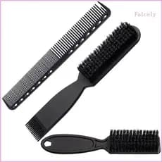 3 Peças Escovas Bigode Escova Limpeza Barba Cabelo