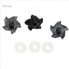 Hinhing Conjunto Acessórios Para Capacete, Parafusos Metal, Fixadores Serviço Longo, Reposição Moto