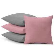 kit 4 Almofadas Decorativas Cheias 0,40 x 0,40 Para Sala- Luxo