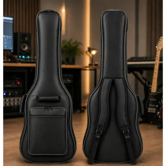 Capa Para Guitarra - Bag Guitarra Acolchoada Deluxe TOP