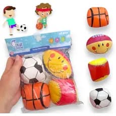 Brinquedo Infantil Bolas Esportivas Leve Maci para Bebês Crianças Basquete Futebol Beisebol Americano
