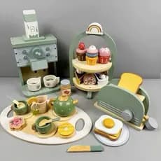 Conjunto de utensílios de Cozinha de Madeira/Kit Medico/Maquiagem brinquedos/crianças/educacionais