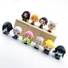 Action Figure - Miniaturas Kimetsu No Yaiba ( Demon Slayer ) 4-5cm