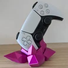 Suporte de Controle PS5 Vídeo Game PlayStation 5 em Formato de Cristais