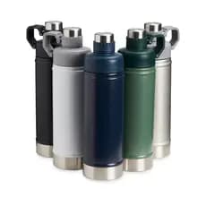 Garrafa Térmica Inox 700ml Premium com Alça e Tampa Protetora