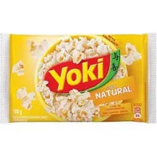 Pipoca Para Microondas Natural Yoki Pacote 100g Combo 5 Un