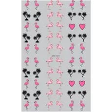 60 Adesivos de Unha 3D Flamingo PRÉ PRONTO - modelo MINI 1317