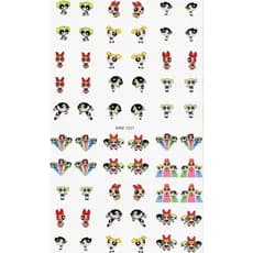 60 Adesivos de Unha 3D Meninas SP PRÉ PRONTO - modelo MINI 1021