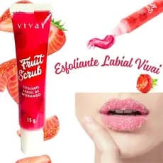 Esfoliante Labial Hidratante de Morango – Lábios Macios e Sem Ressecamento